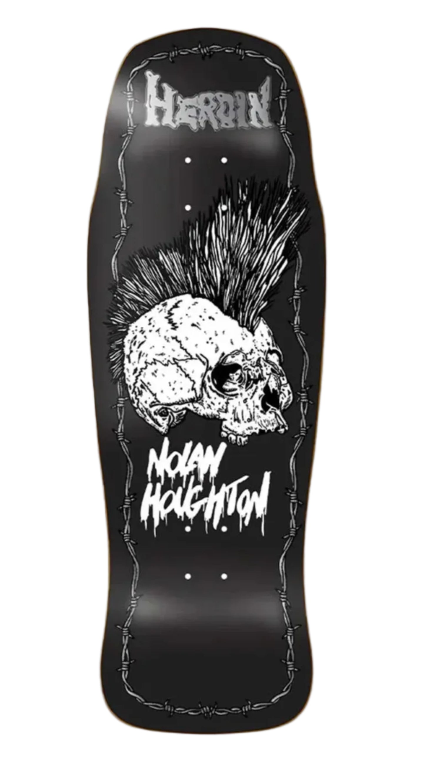 Heroin 'Nolan Houghton Punk Skull' 10.25" Deck