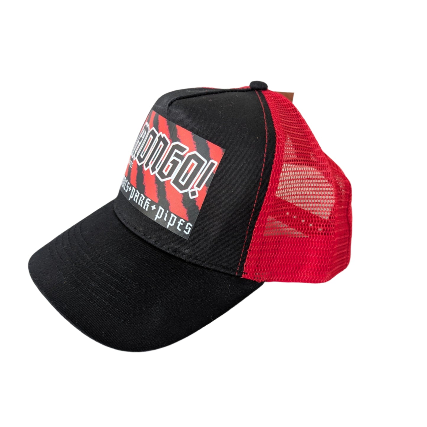 MONGO ! Retro Trucker Cap - 'Punk Stripes'