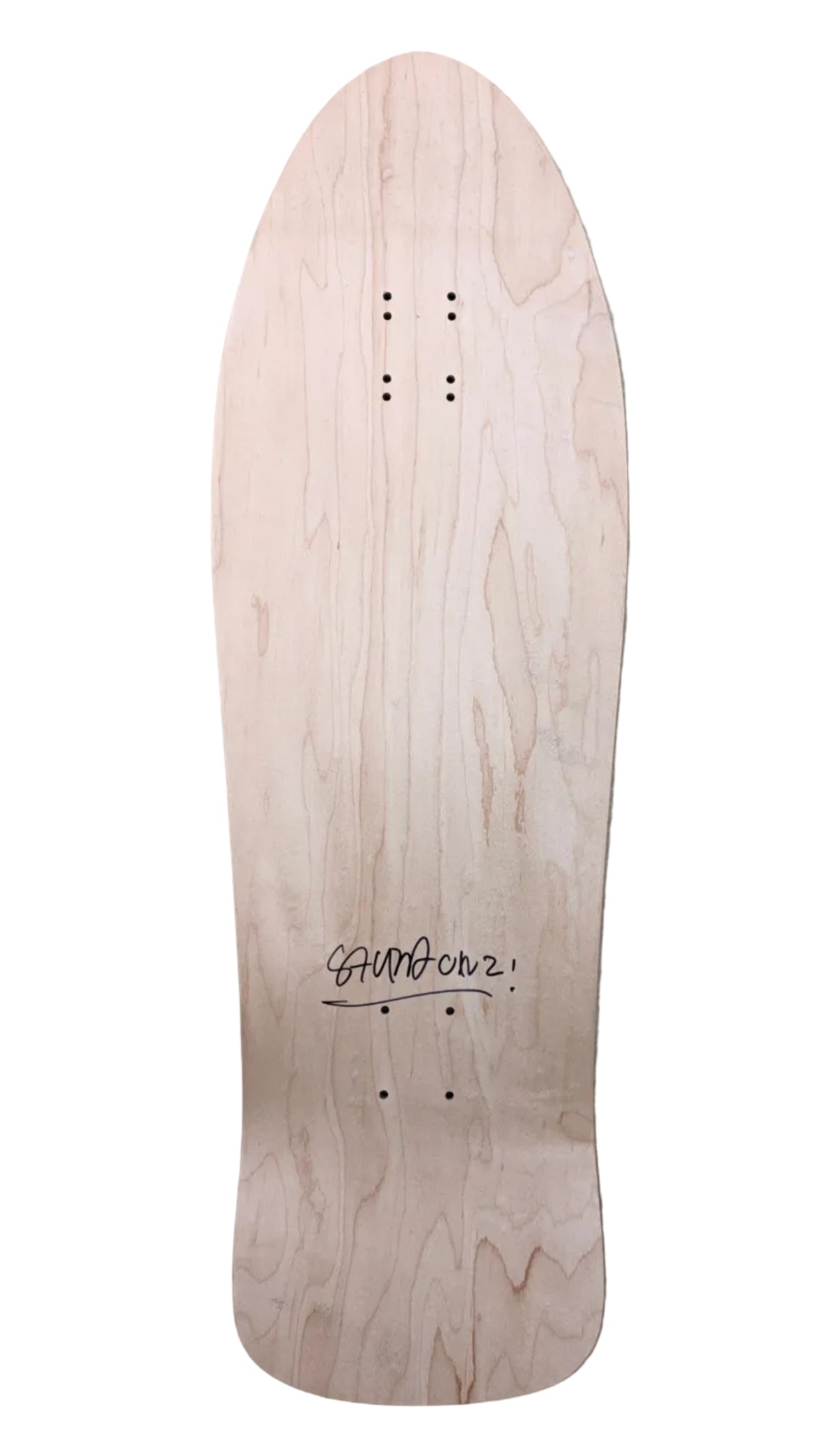 SALBA 'MICKEY' salbastencil Art, Signed', 10 1/4 x 32''Deck