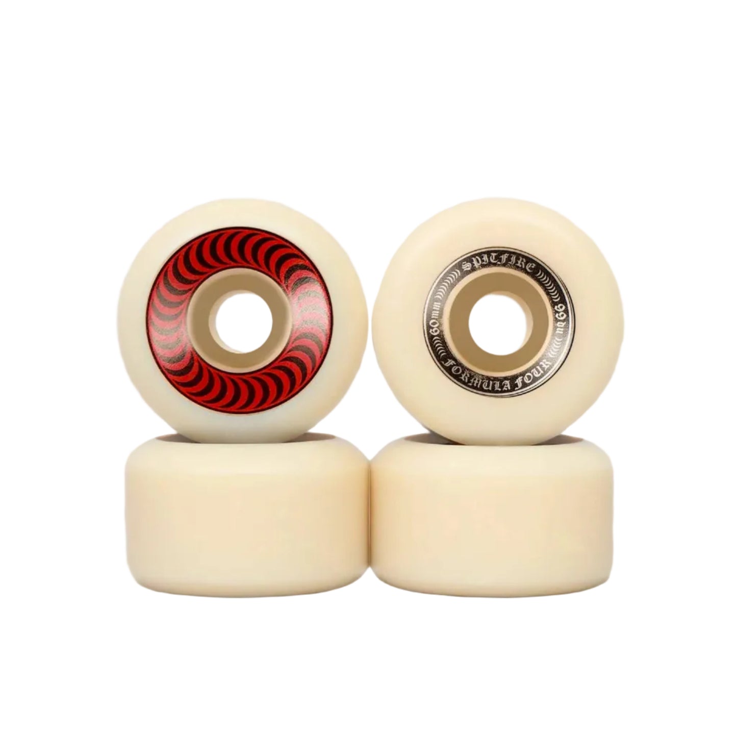Spitfire 52mm 99A Formula Four OG Classic Wheels Natural / Red