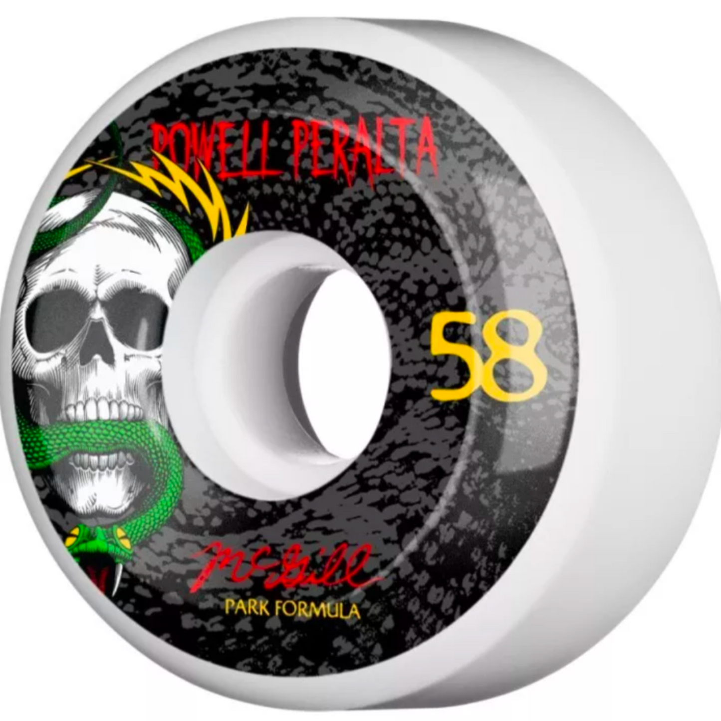 Powell Peralta McGill Skull and Snake Skateboard Wheels 58mm 104A 4pk