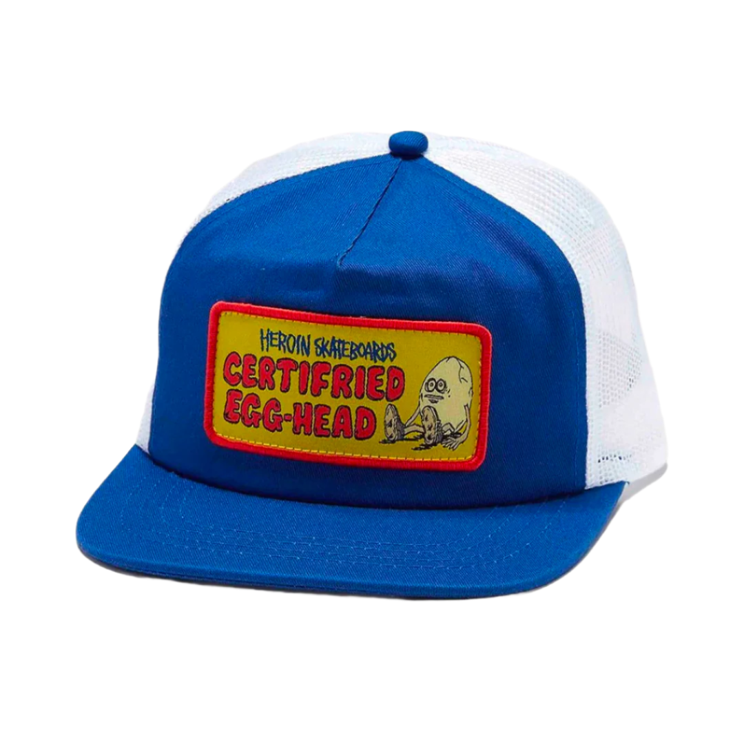 HEROIN Certified Egghead Truckers Cap