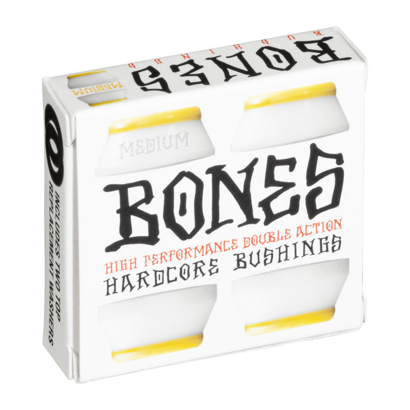 BONES Wheels Bushings Medium White / Yellow (91A)