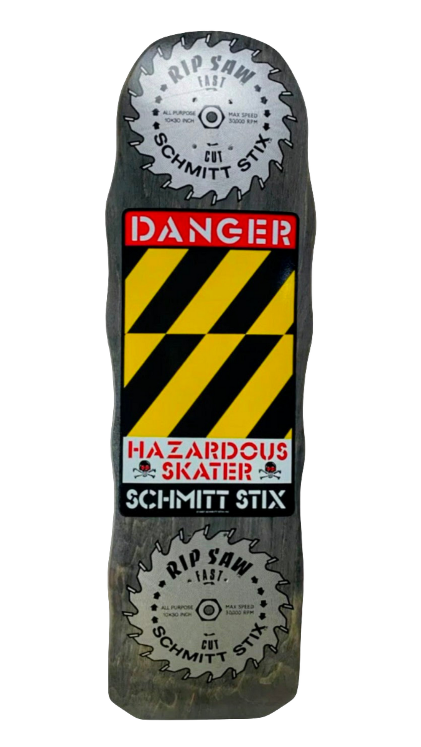 Schmitt Stix Danger Saw Deck- 10"x33"