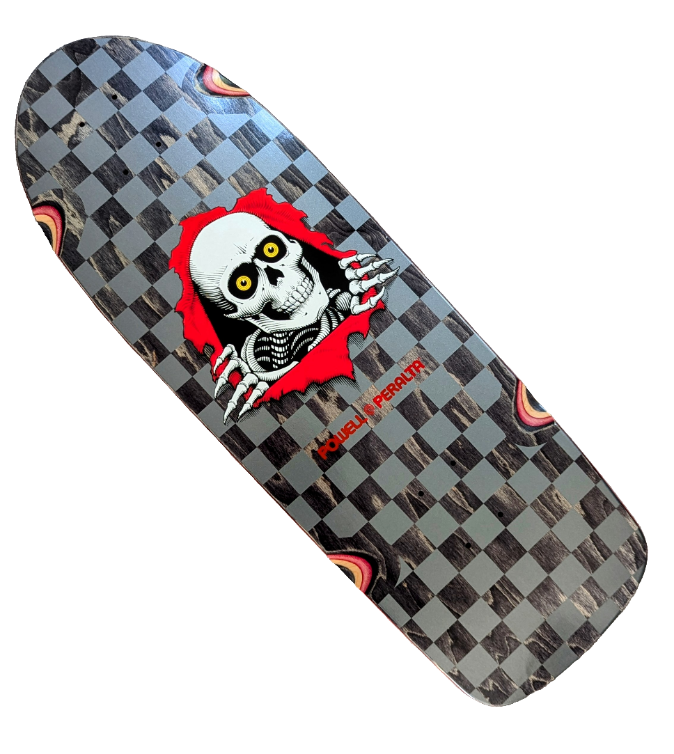 Powell Peralta Ripper OG, Checker 14, Silver/Black Stain 10 x 30'