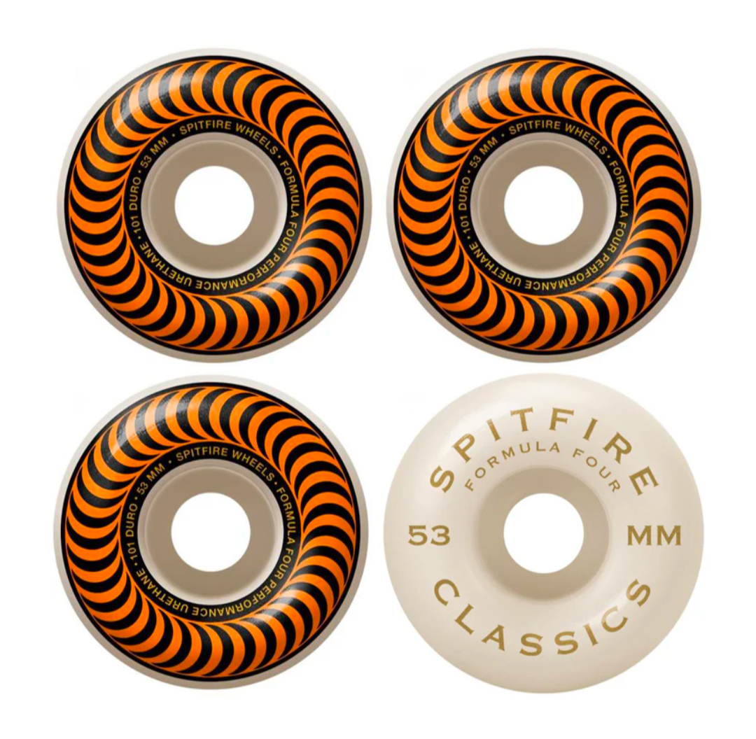 SPITFIRE Formula 4 CLASSICS 99DU - 53mm Wheels