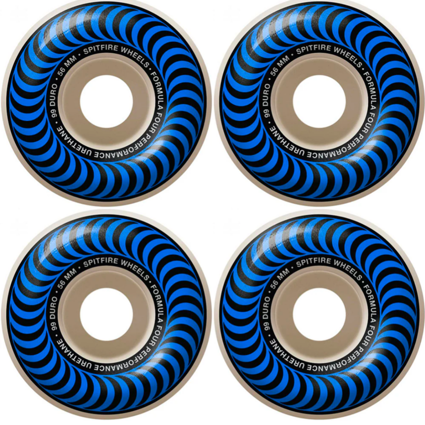 SPITFIRE Formula 4 CLASSICS 99DU - 56mm Wheels