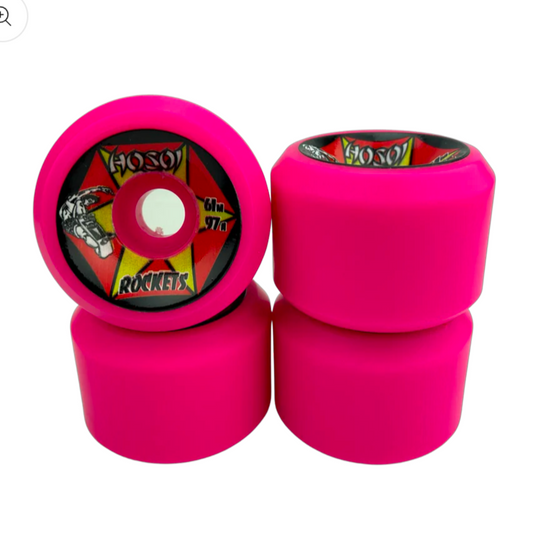 HOSOI Rockets 61mm 97a Wheels PINK