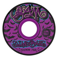 Slime Balls x Bam Margera OG Slime 60mm 78a Guest Skateboard Wheels -