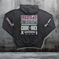 MONGO! - 'Code 603' - Oversized Relaxed Hoody - Black