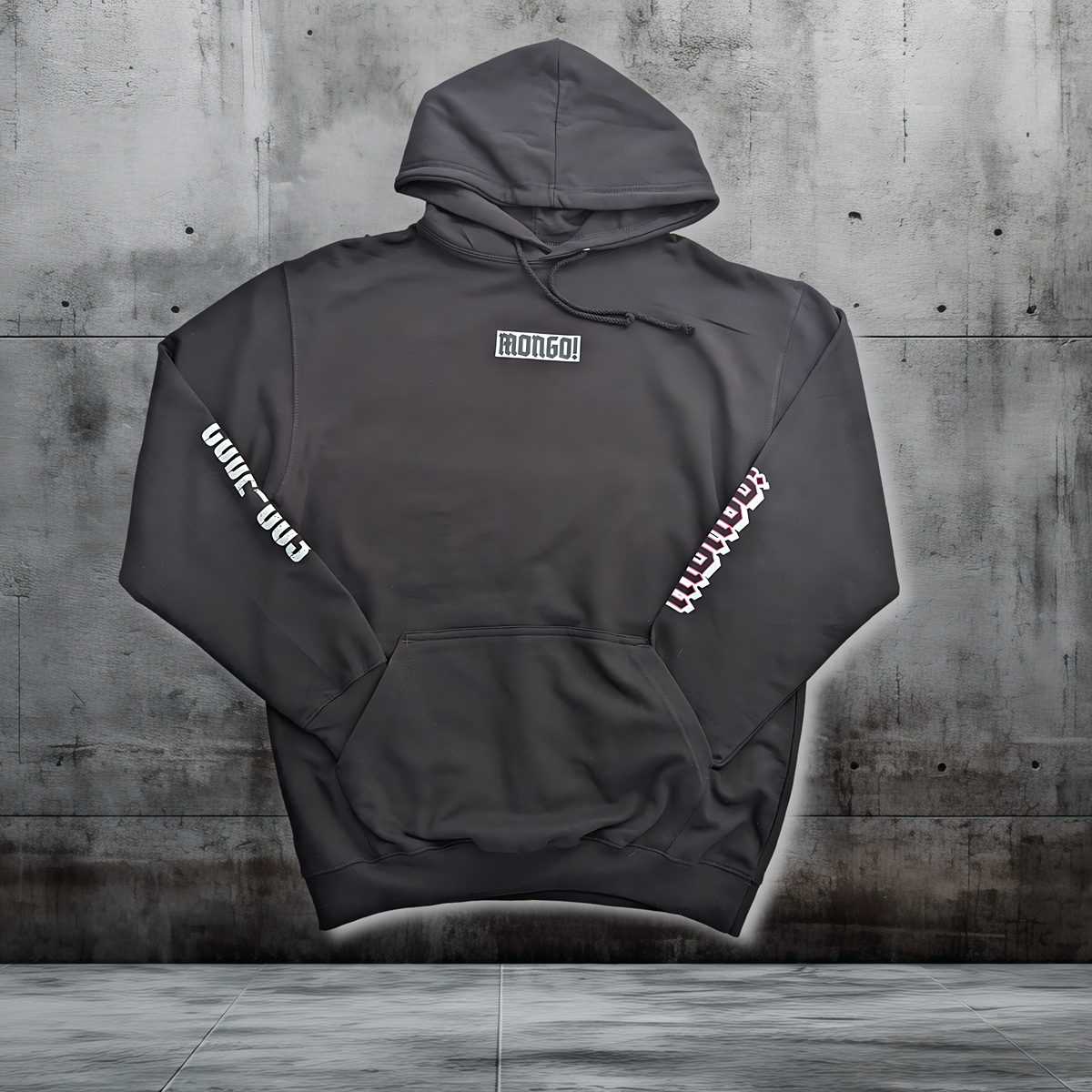 MONGO! - 'Code 603' - Oversized Relaxed Hoody - Black