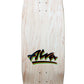 ALVA  'Scratch' Egg Skateboard Deck 10.625" x 33" GREEN / ORANGE