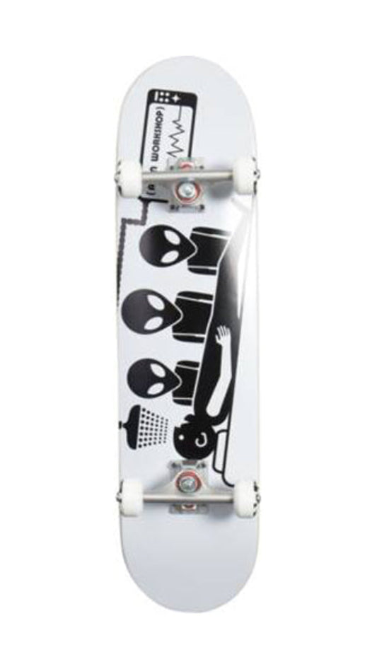 Alien Workshop Abduction Complete White 7.75"
