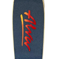 ALVA SPLATTER- Flat Black/ Blue OG logo with Pearl White splatter