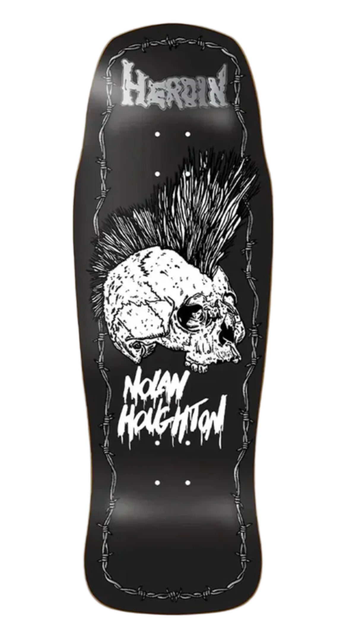 Heroin 'Nolan Houghton Punk Skull' 10.25" Deck