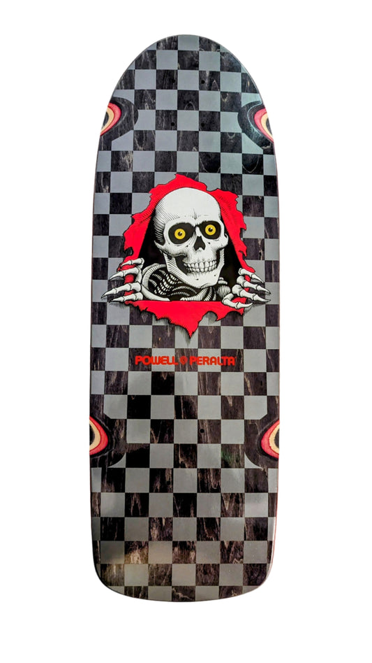 Powell Peralta Ripper OG, Checker 14, Silver/Black Stain 10 x 30'