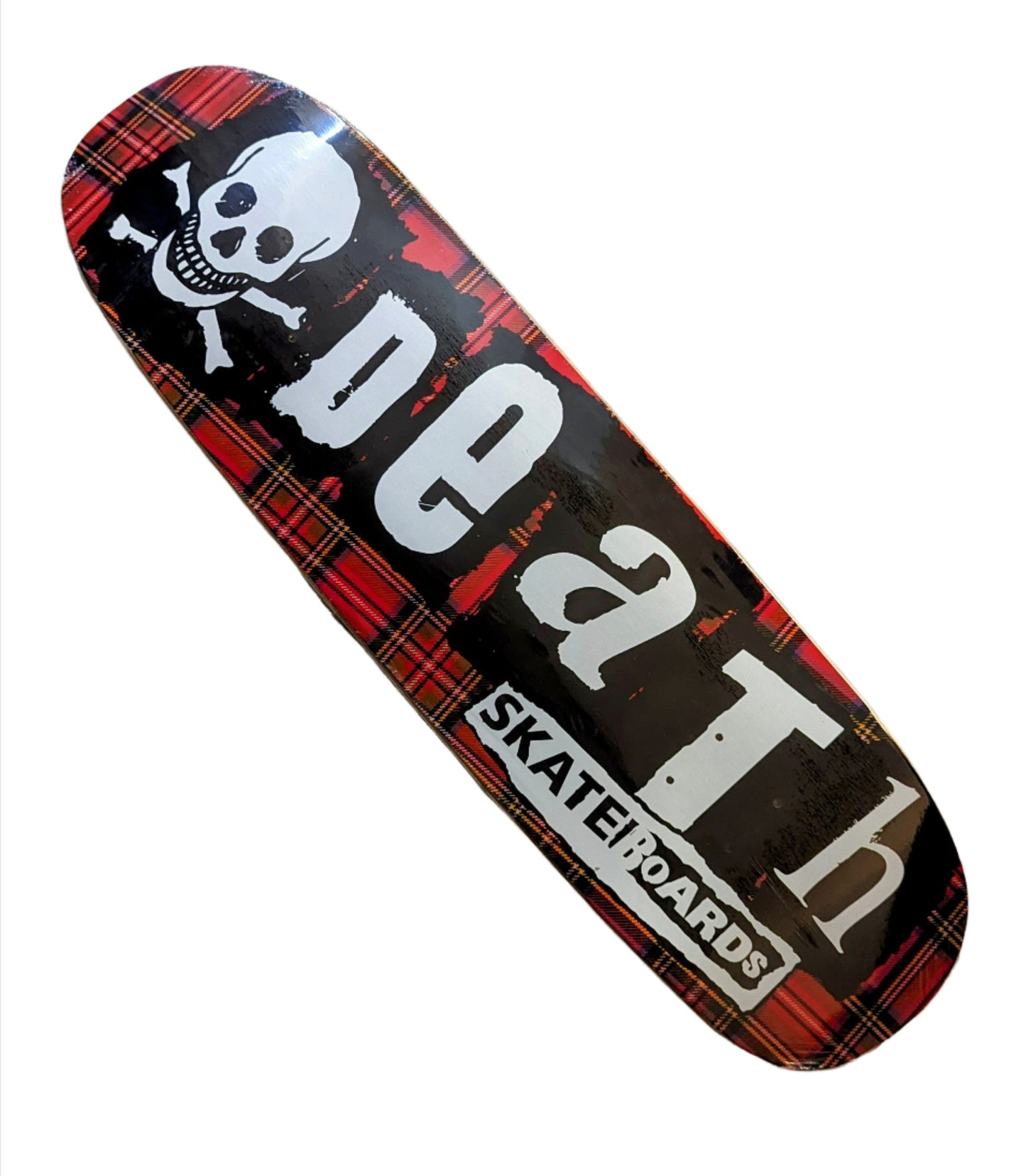 DEATH Tartan Punk 8.9 Deck