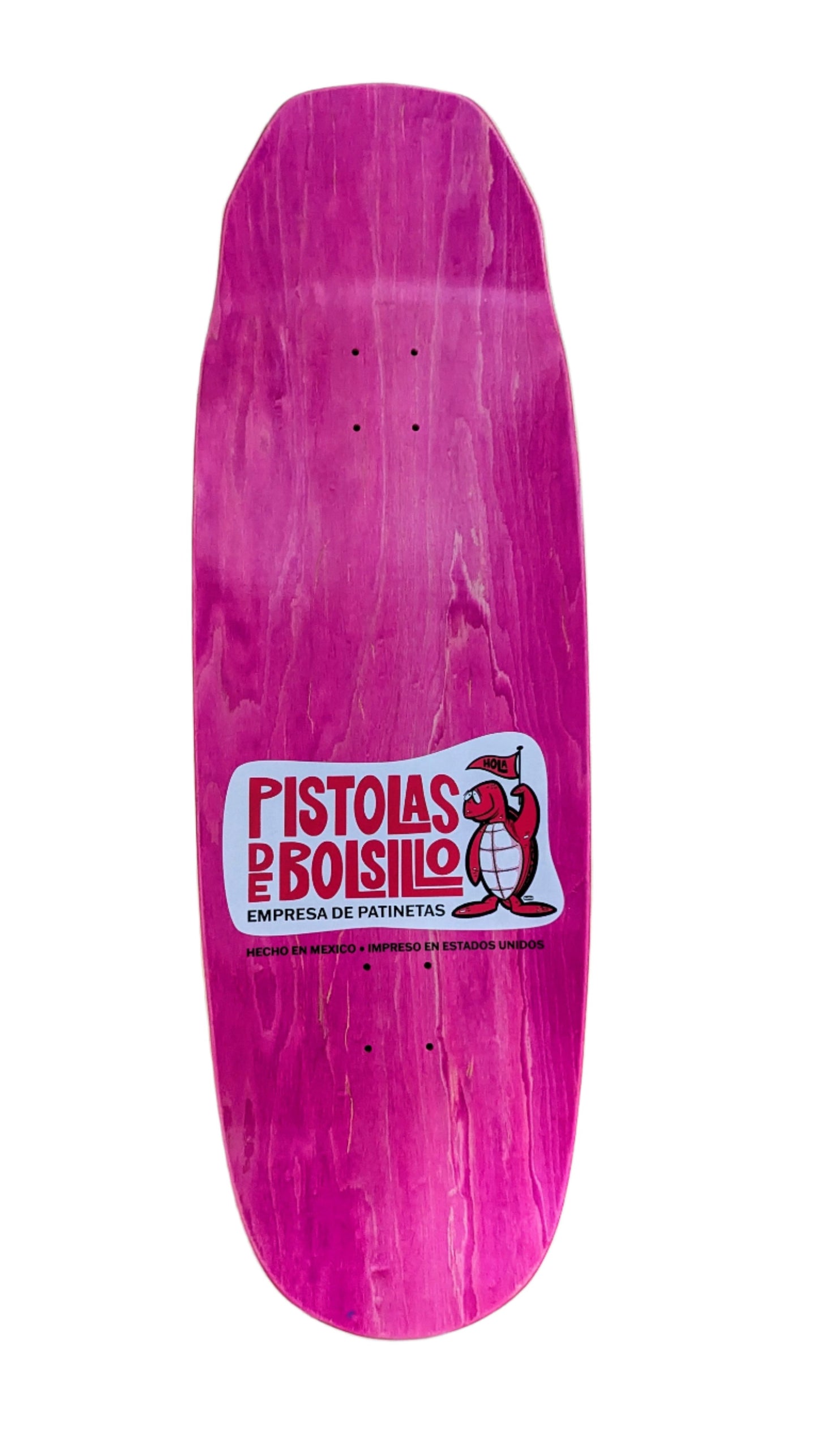 Pocket Pistols 10.75 Tortuga Gigante Deck PINK - SPECIAL EDITION