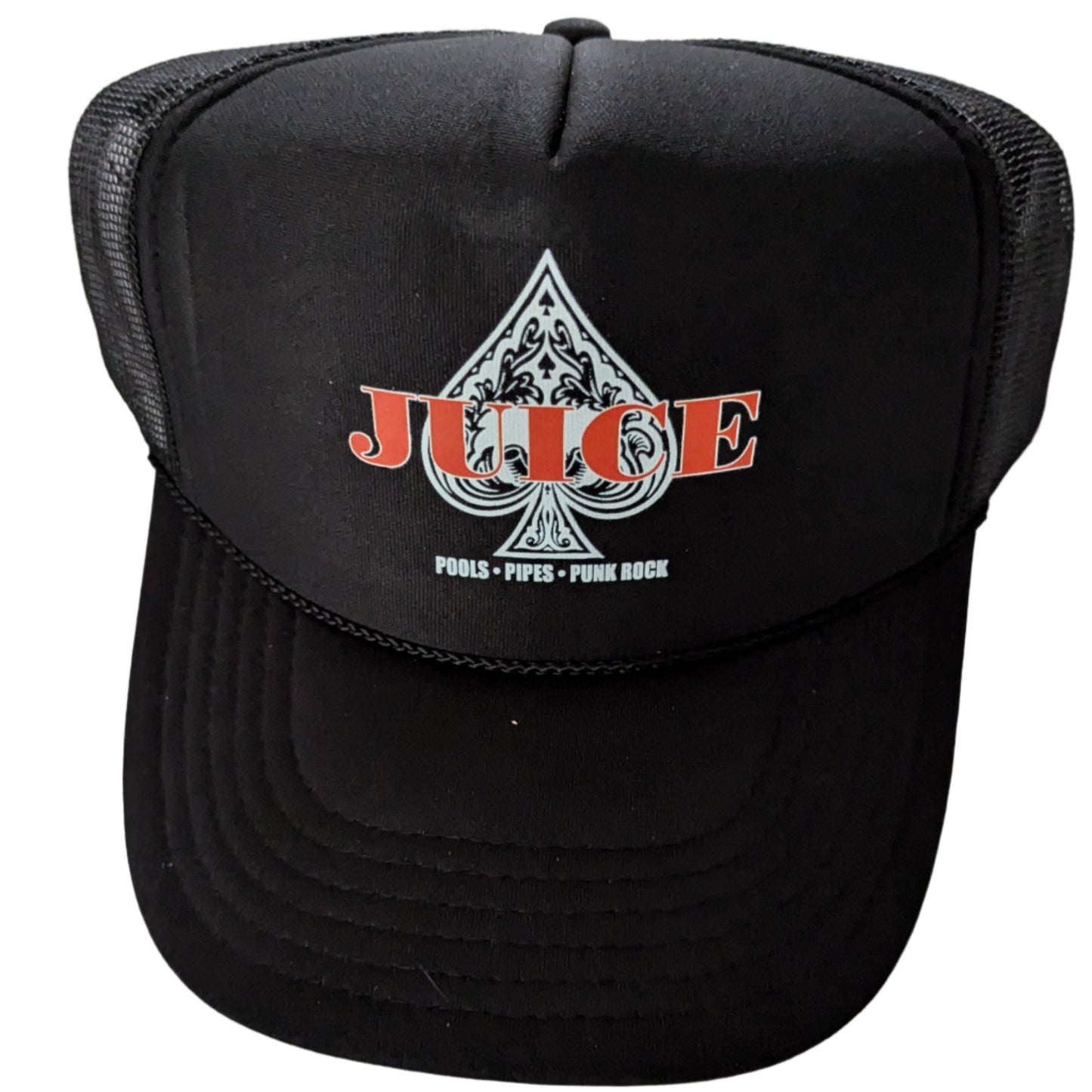 JUICE 'Ace Of Spades' Trucker Cap - Black