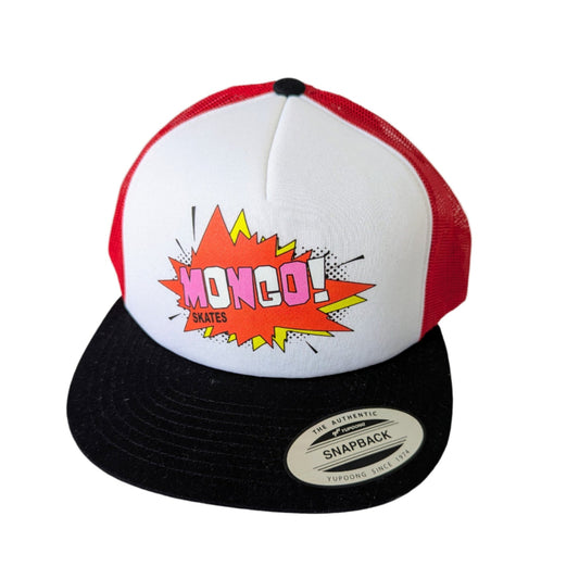 MONGO ! Retro Trucker Cap - 'POW'.