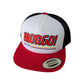 MONGO ! Retro Flat Peak Yupoong Trucker Cap