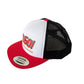 MONGO ! Retro Flat Peak Yupoong Trucker Cap