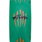 ALVA  'Scratch' Egg Skateboard Deck 10.625" x 33" GREEN / BLUE