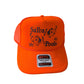 SALBA Personally printed and Signed Trucker Caps - Fluro Orange
