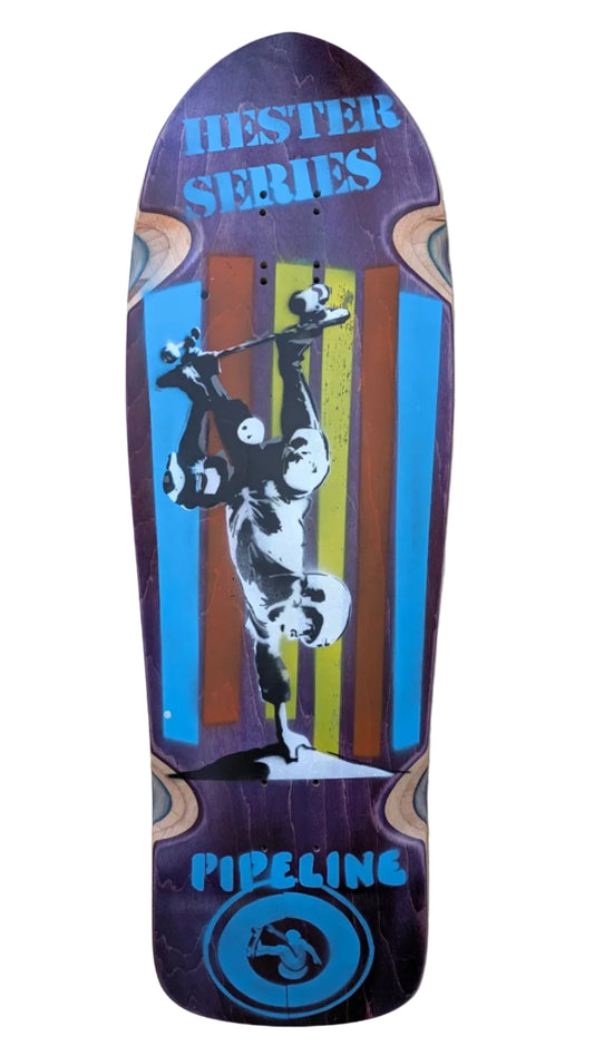 SALBA 'MICKEY' salbastencil Art, Signed', 10 1/4 x 32''Deck