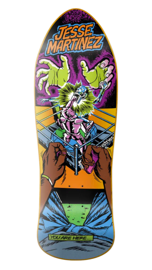 World Industries jessee Martinez Rock 'em, Sock 'em 10.126" Deck