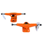 Grindking locker 2 Trucks - 8.25" - Orange