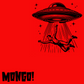 MONGO! 'Disclosure' Organic T Shirt - Black/Red
