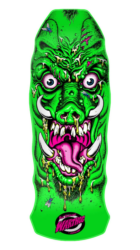 Santa Cruz Freaks, Rob Roskopp Warthog 11in Skateboard Deck
