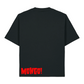 MONGO! 'Disclosure' Organic T Shirt - Black/Red