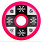 Powell Peralta Cross Bones Skateboard Wheels 64mm 97a - Pink (4 pack)