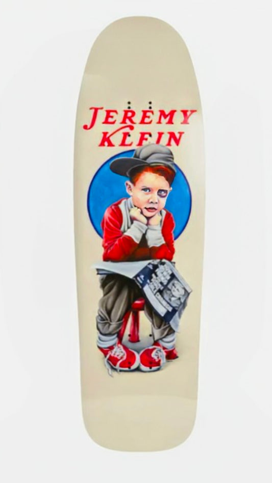 World Industries - Jeremy Klein Black Eye Kid EX7 Slick Skateboard Deck - 9.625"