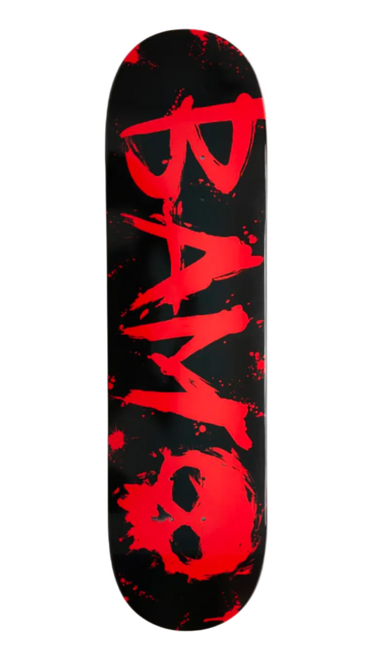 Zero Bam Margera Blood Skateboard Deck – Black Dip