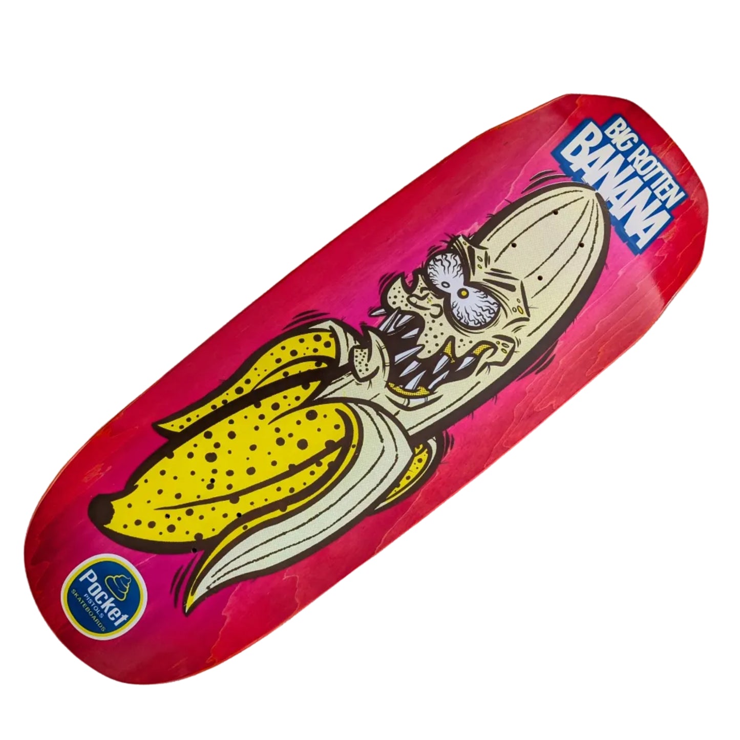 Pocket Pistols Rotten Banana Gigante Pink/Orange 10.75'' Deck