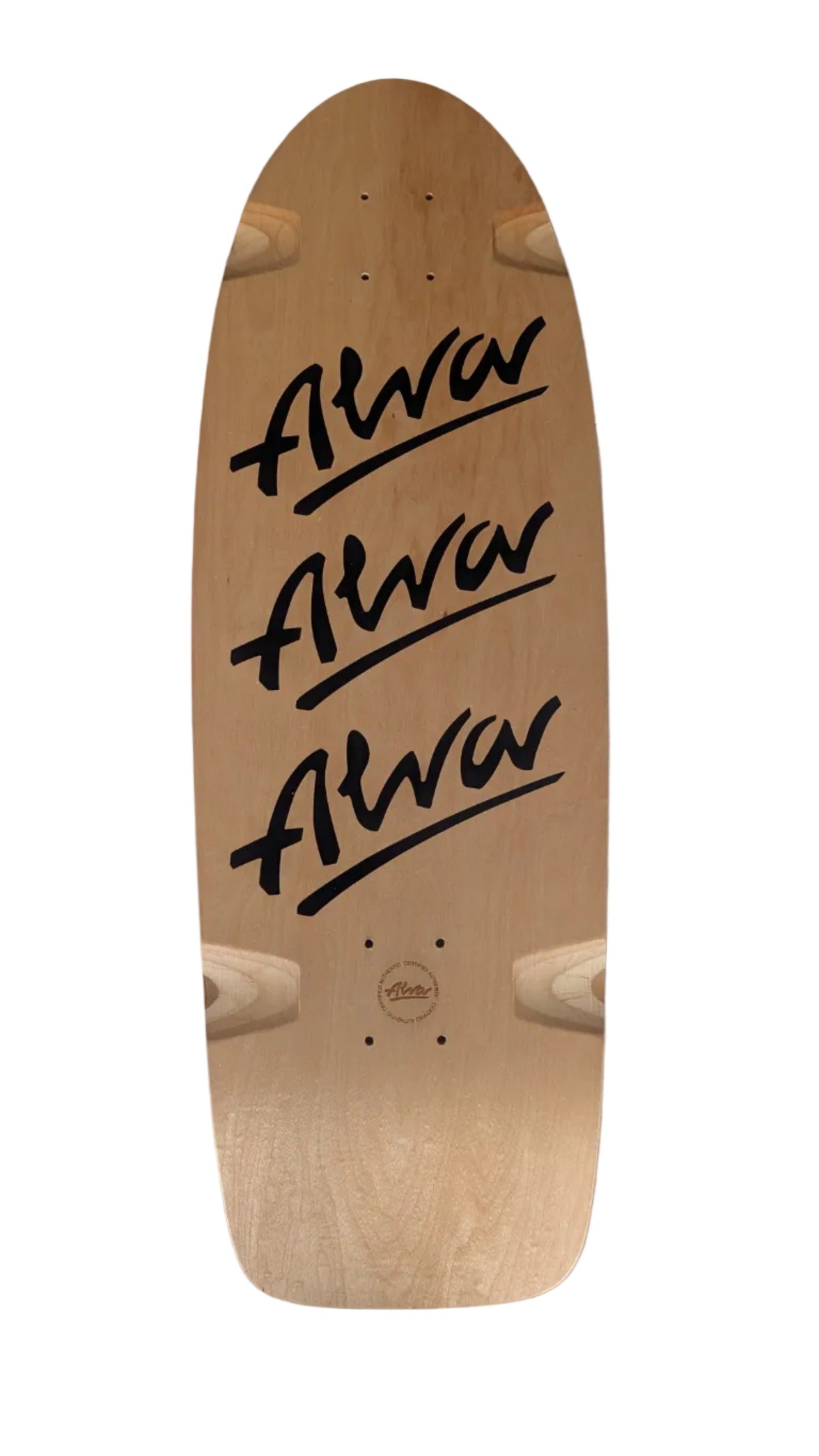 ALVA Tri Logo 10" PIG Deck - Re issue