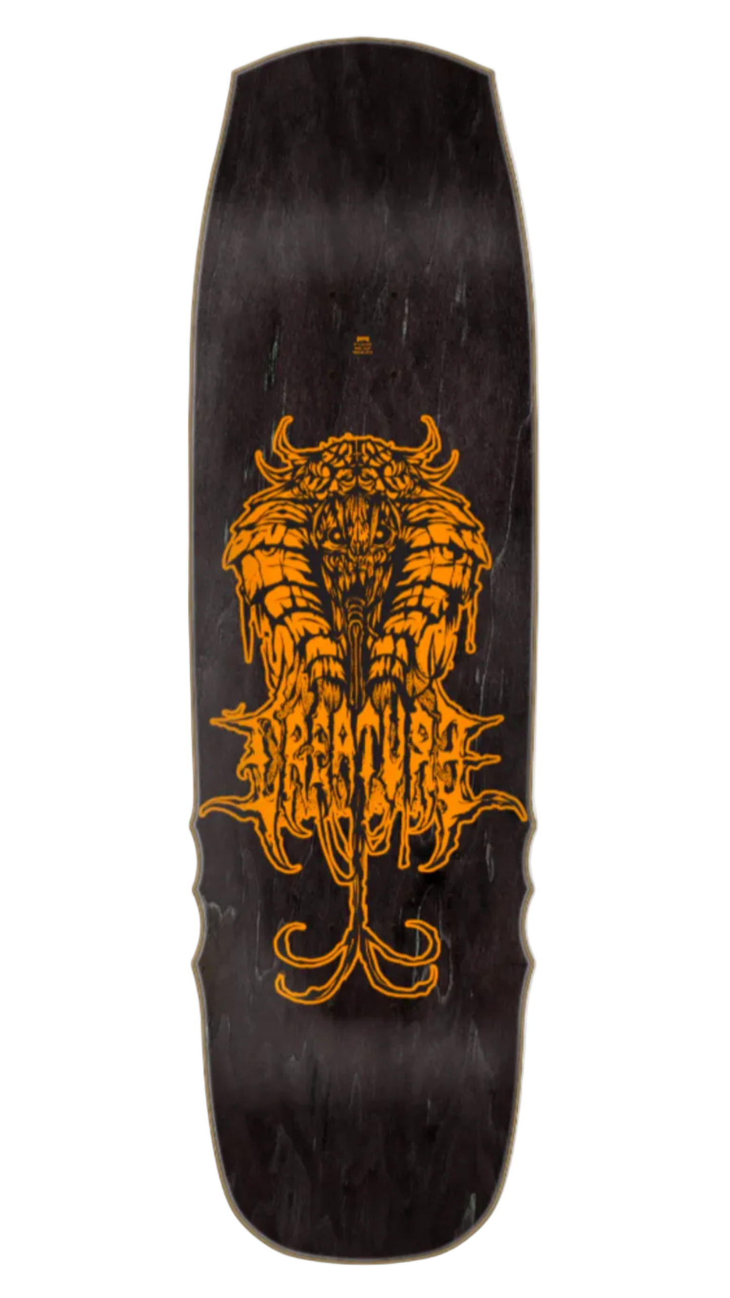 CREATURE 9.00in Sam Hitz Cobra Shaped Creature Skateboard Deck