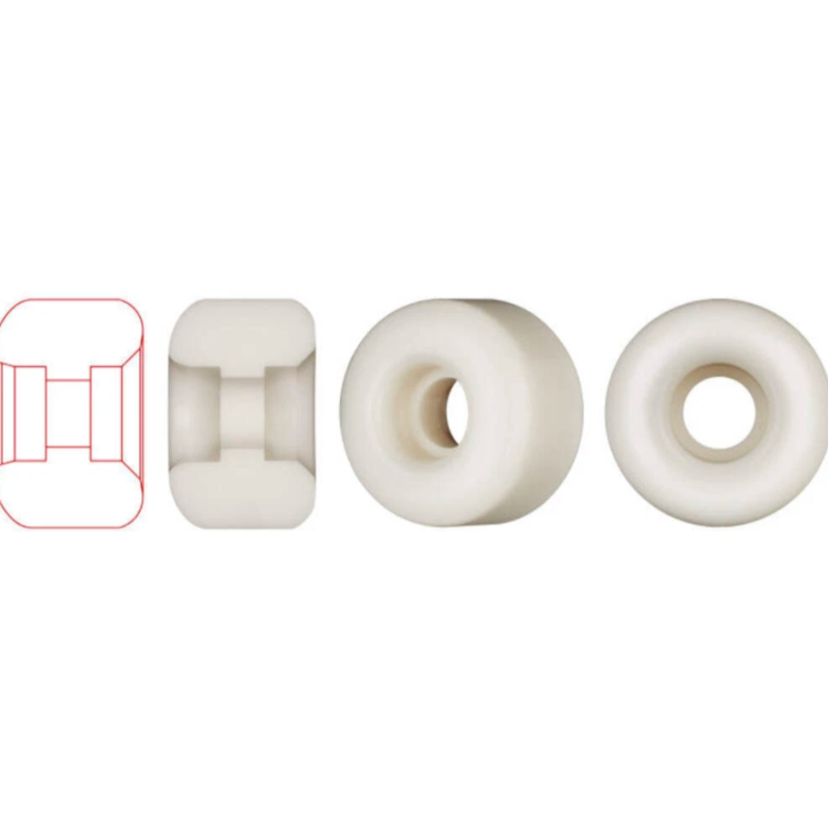 Powell Dragon Nano Rats 54x34mm  97a V4 Wheels