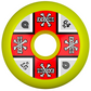 Powell Peralta Cross Bones Skateboard Wheels 64mm 97a - Yellow