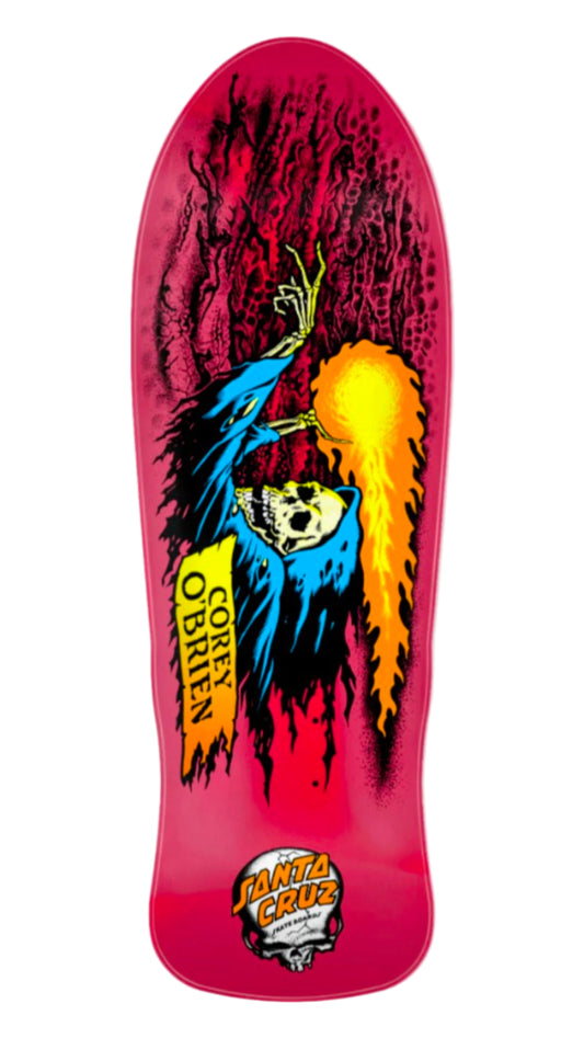 Santa Cruz Corey 'O' Brian Reissue Deck 9.85'' - Candy Red
