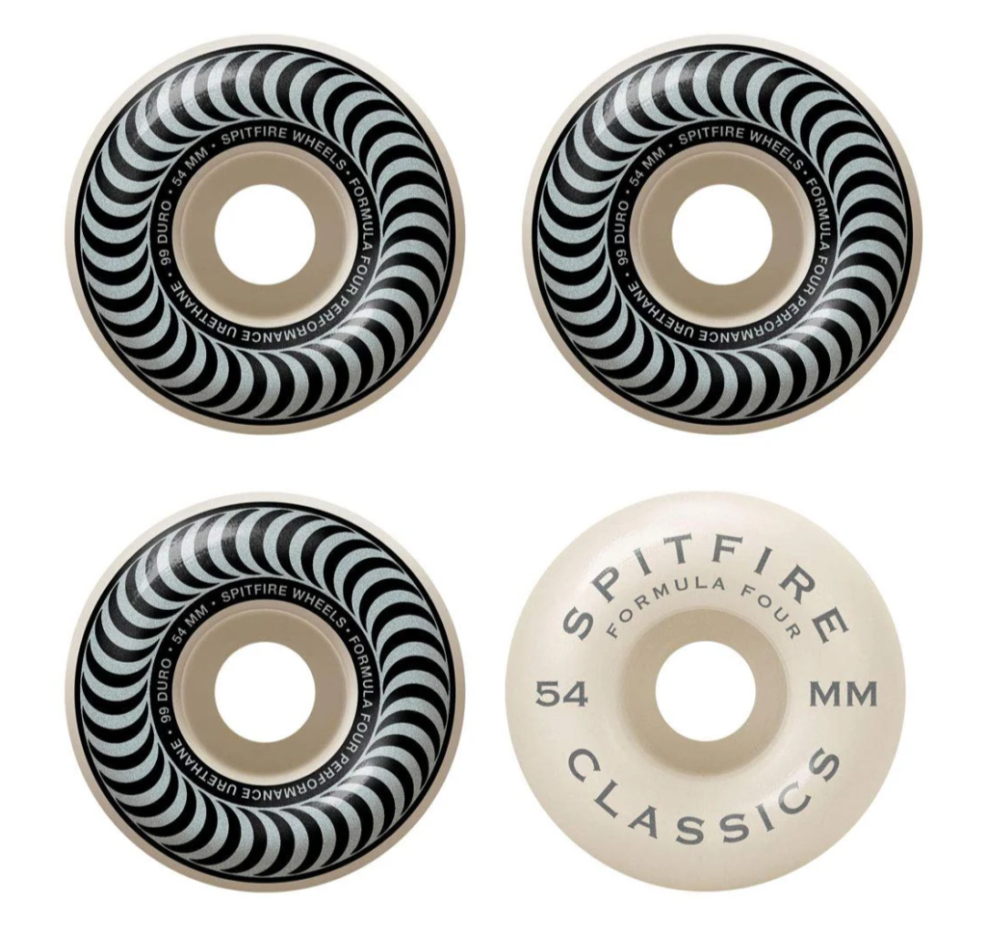 SPITFIRE Formula 4 CLASSICS 99DU - 54mm Wheels