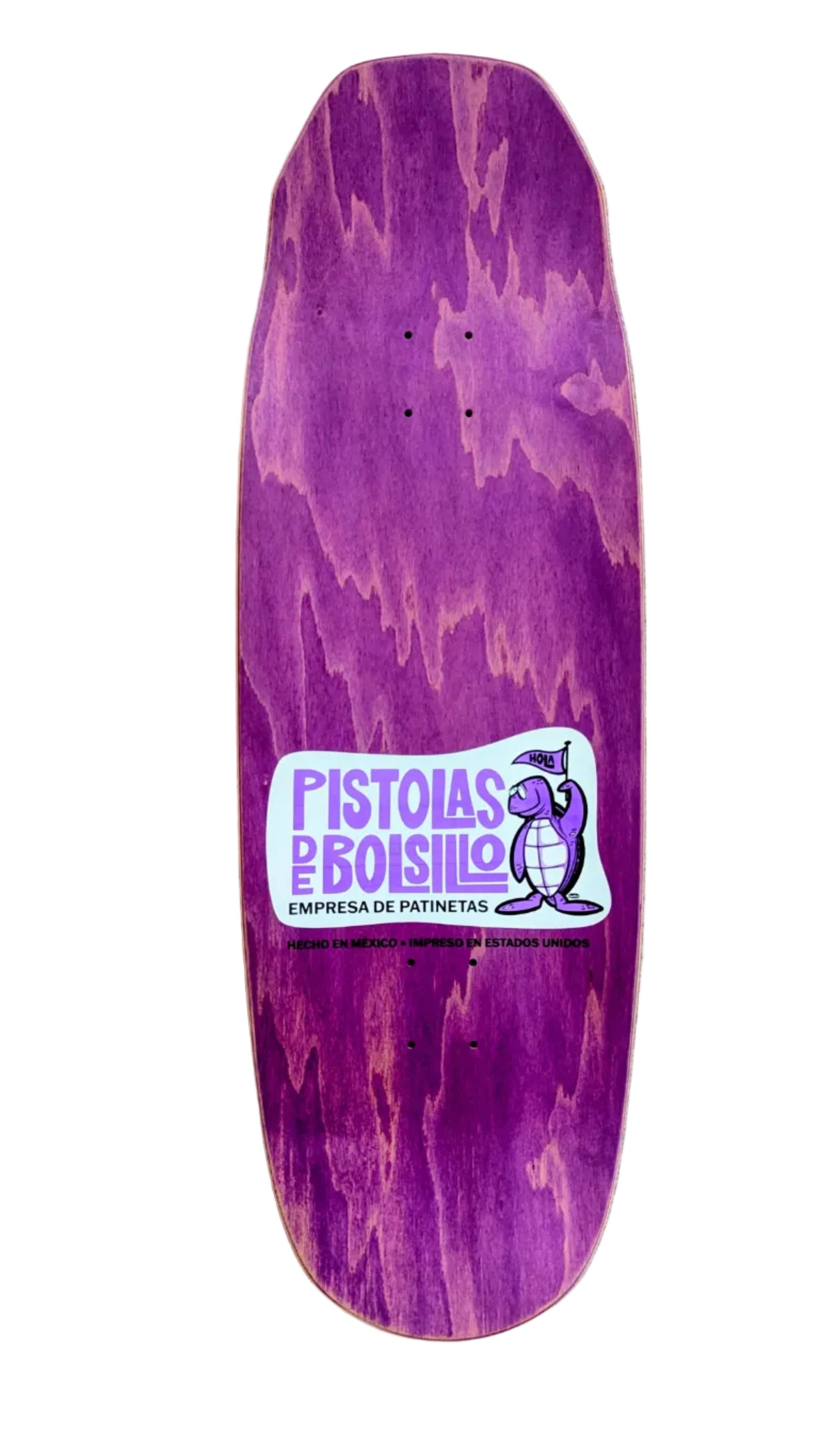 Pocket Pistols 10.75 Tortuga Gigante Deck PURPLE - SPECIAL EDITION