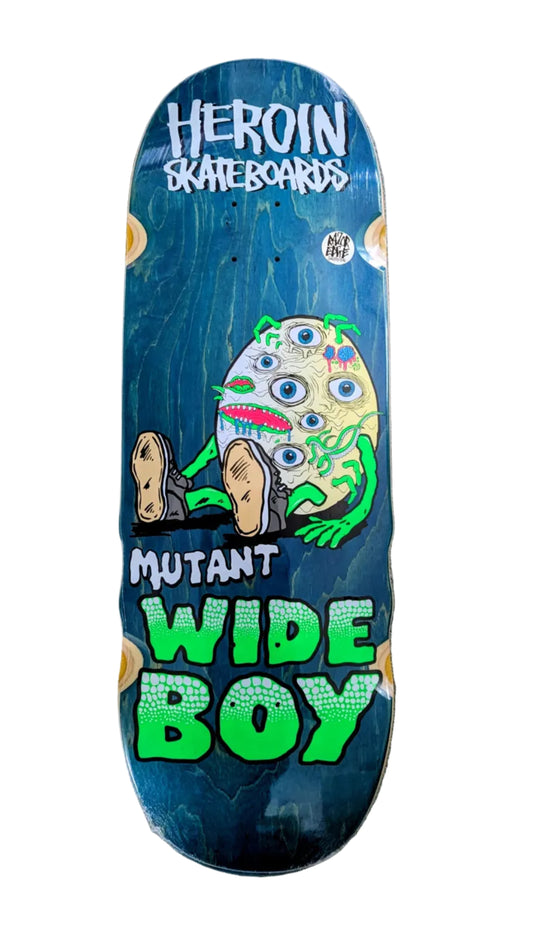 HEROIN Wide Boy Mutant Egg 10.28'' Deck