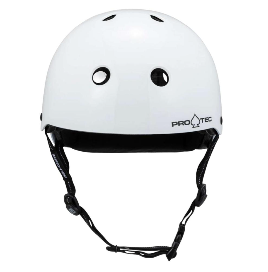 Pro-Tec Low Pro Certified Helmet - White (Gloss)