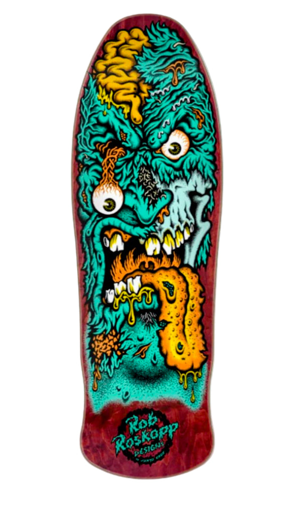 Sant Cruz Rob Roskopp Face Two Reissue 9.9'' Deck