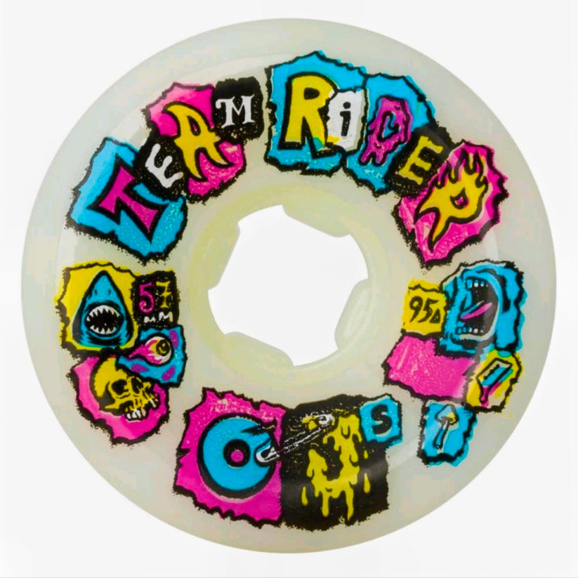 OJ Team Rider 57mm 95a White Wheels – Mongo Skates