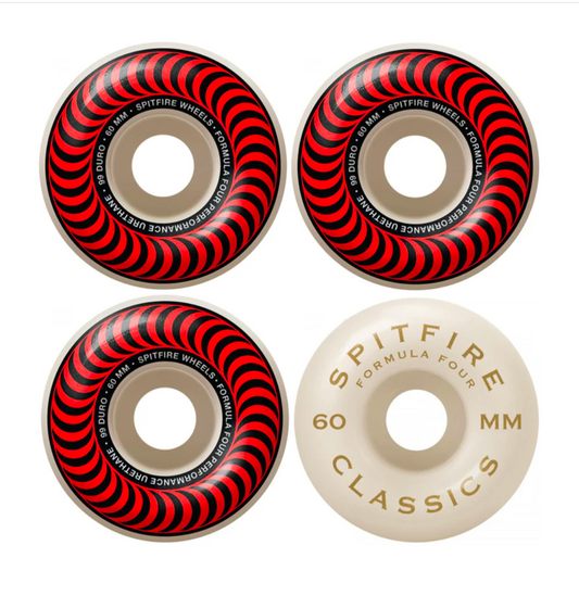 SPITFIRE Formula 4 CLASSICS 99DU - 60mm Wheels